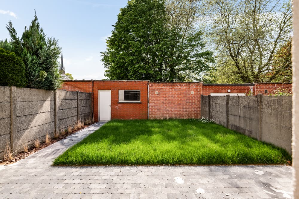 Afgewerkte leefruimte in project Sionsvest 65